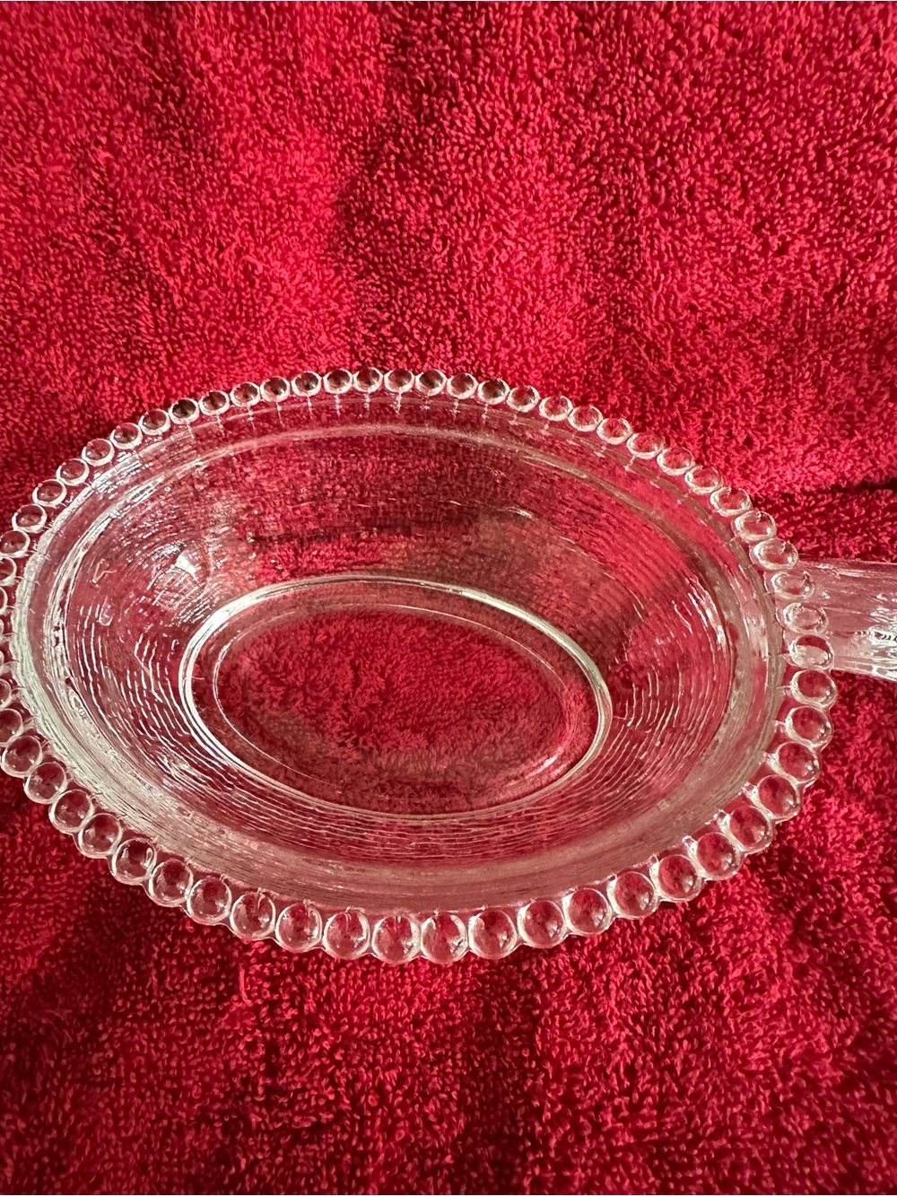 Vintage Indiana Glass Clear Large 7" Hen on Nest Covered Dish MCM Farmhouse - Picture 6 of 8